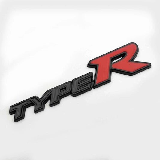 Type R Boot Badge Emblem for Honda Integra Civic Accord CRV HRV ZRV S2000 EK CL7