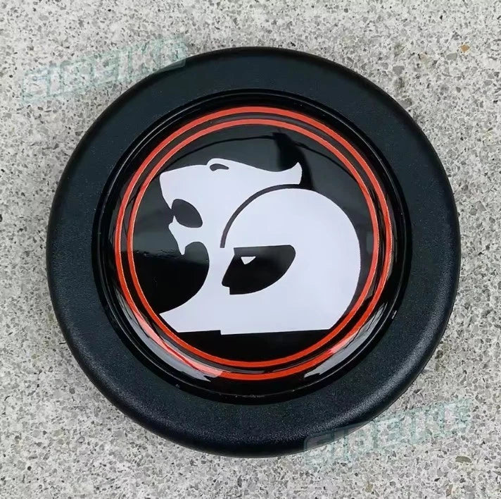 Holden HSV Lion Red Black White Steering Wheel 60mm Horn Button NEW Free Post