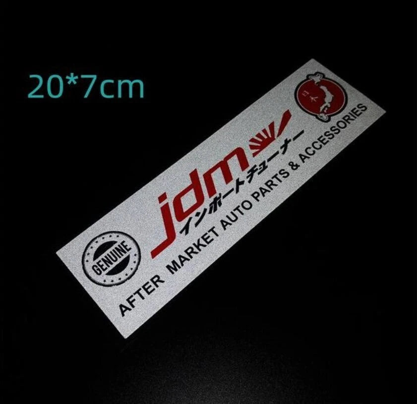 Genuine JDM Auto Market Auto Parts & Accessories Car Decal Sticker 200mm