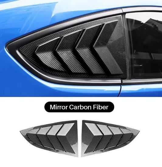 ABS Window Black Carbon Louver Set for Toyota GR86 BRZ 2021 2022 2023 2024