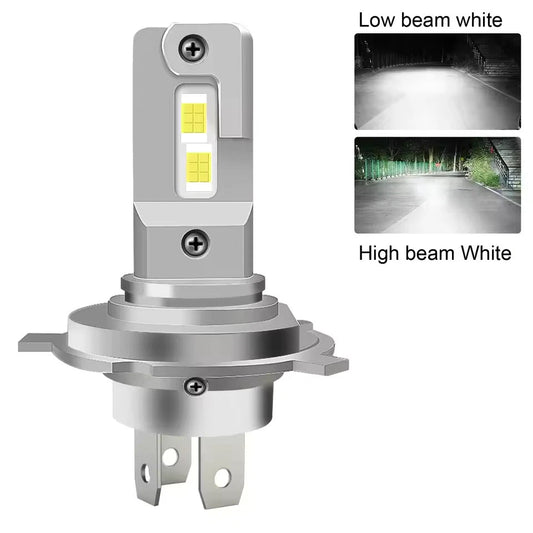 Ultra-Bright H4/9003 HB2 LED Headlight Bulbs 30 000LM 6000K CANBUS High/Low Beam
