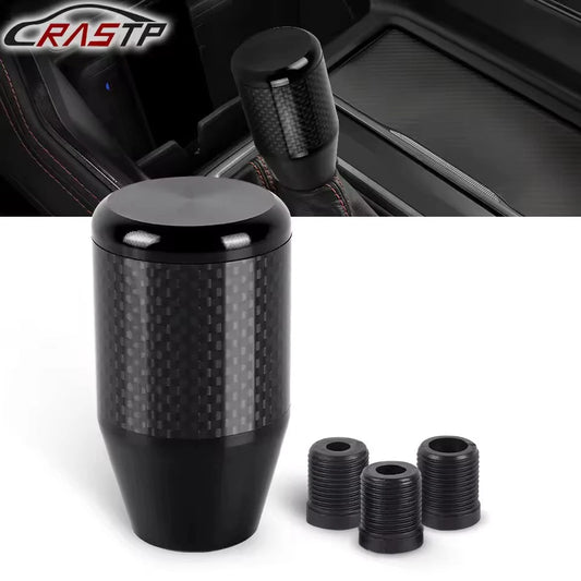 Carbon Aluminium Cylinder Black Knob M12x1.25 M10x1.25 M10x1.5 M8x1.25 Universal