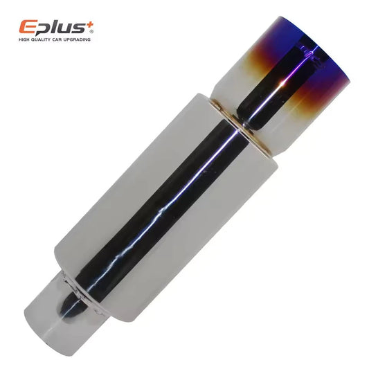Universal Stainless Steel Car Exhaust Muffler Tail Pipe 63 mm Inlet-89 mm Outlet