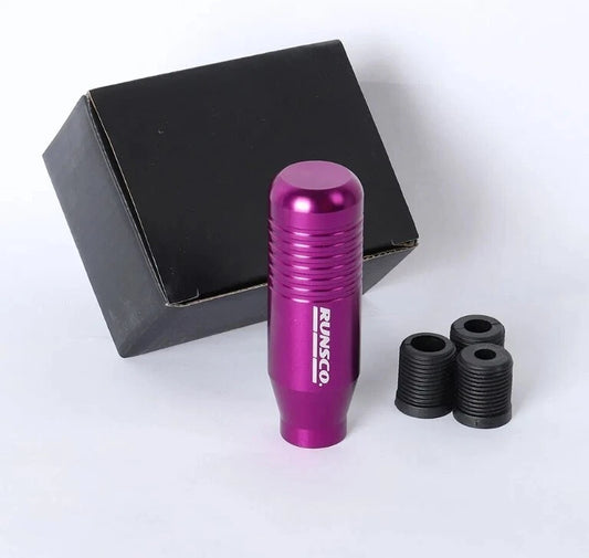 RUNSCO Aluminium Purple Gear Shift Knob Non Slip Australian Stock NEW