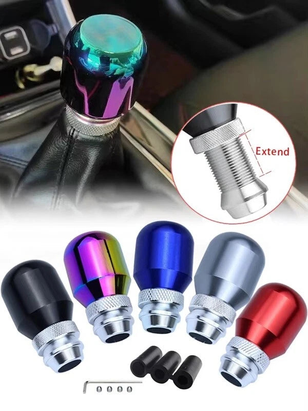Aluminium Extendable Gear Knob for M12 M10 M8 Universal Fitment NEW Sealed