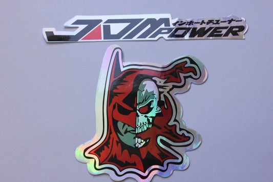 2x JDM Batman Decals Stickers for Toyota Mazda Nissan Honda Subaru Mitsubishi