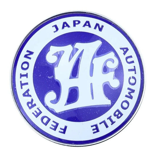 JAF Japan Automobile Federation Grill Badge Emblem for Toyota Honda Subaru
