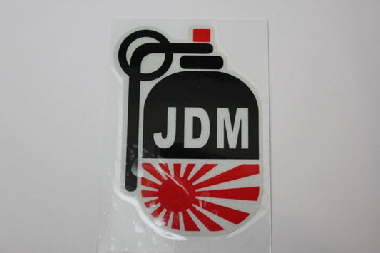 JDM Hand Grenade Decal Sticker for Toyota Nissan Subaru Nissan Mitsubishi Mazda