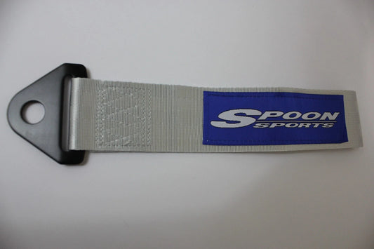 Spoon Sport Silver Tow Strap Belt Rope for Honda Integra S2000 Civic Accord Jazz
