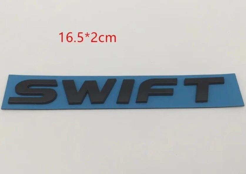 Swift Gloss Black Boot Badge Emblem for Suzuki Sport Hatchback GL GLX AUS Stock