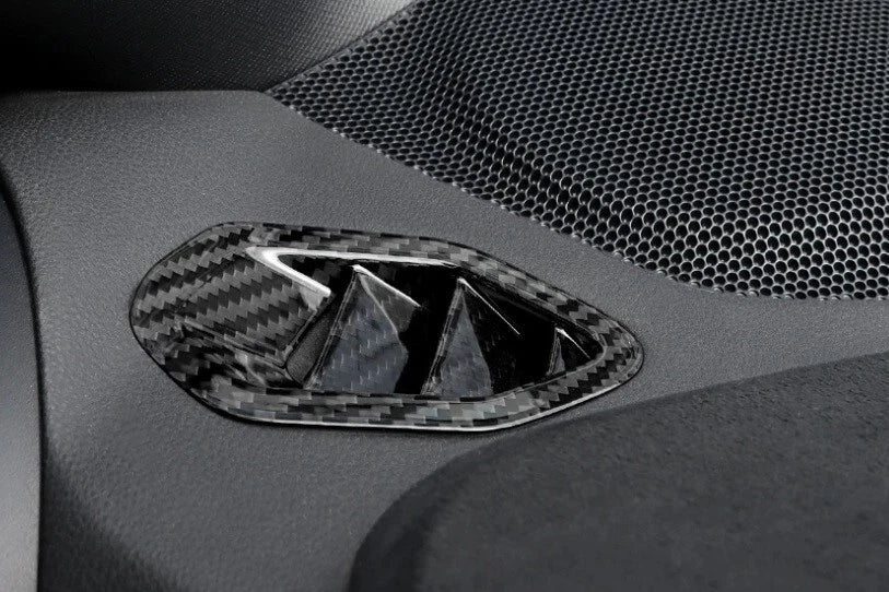 Windshield Air Vent Trim Genuine Carbon Fibre fits Toyota GR86 Subaru BRZ 22 23