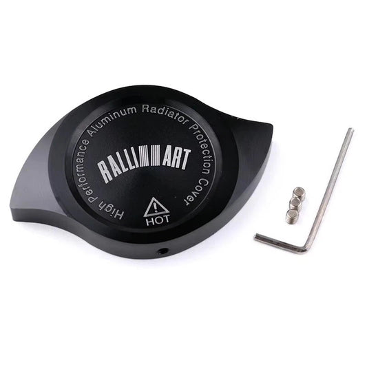 Ralliart Black Radiator Cap Cover for Mitsubishi Lancer Pajero Triton Colt NEW