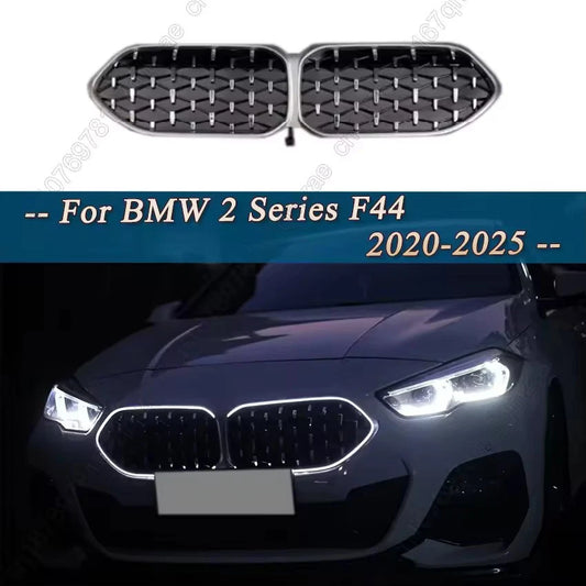 2020–2025 BMW 2 Series F44 LED Front Kidney Grille Gloss Black Body Kit ABS Plastic