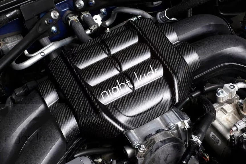 Night Kids Engine Cover Real Matte Carbon for Toyota GR86 & Subaru BRZ 2022+ NEW
