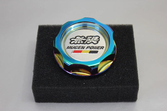 Mugen Honda Engine Oil Cap Iridescence Anodised Aluminium S2000 Civic Type R