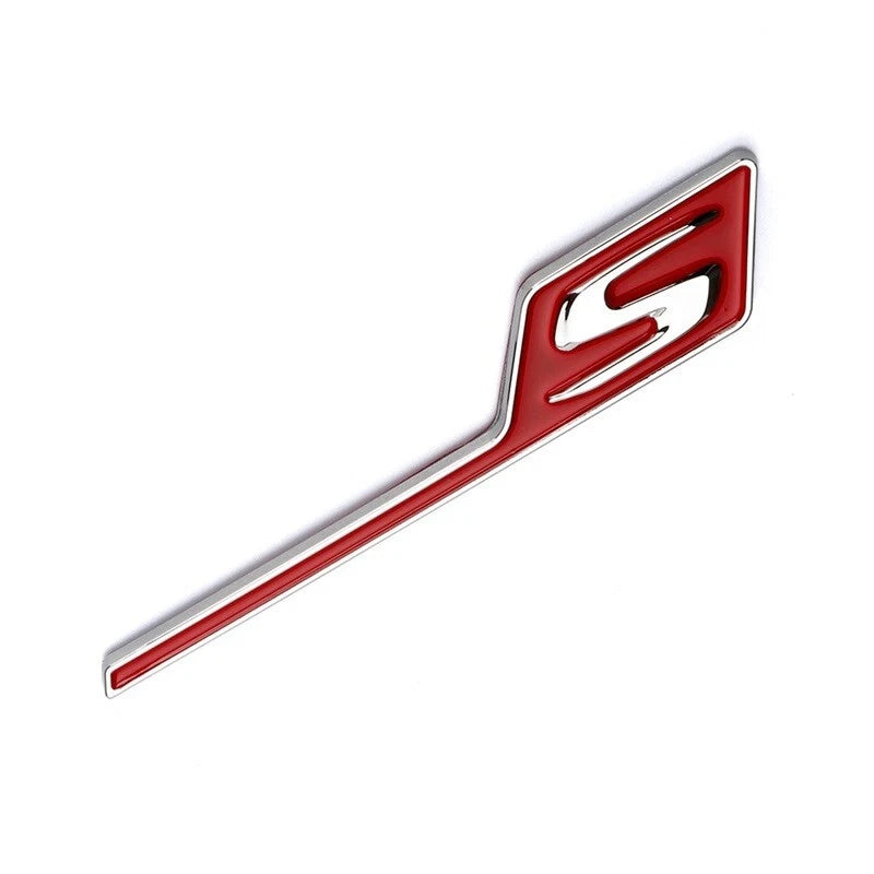 AMG S Badge for Mercedes A43 A45 CLA43 CLA45 C45 C63 E45 E53 E63 S63 GLA GLC GLE