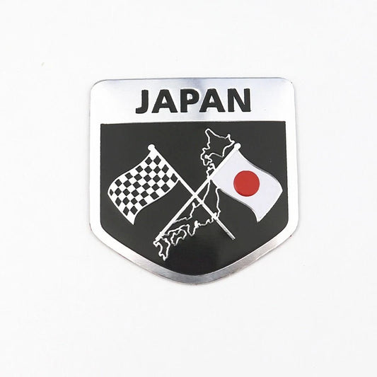 Japan Car Cresent Badge Emblem for Lexus Toyota Subaru Mitsubishi Nissan Honda
