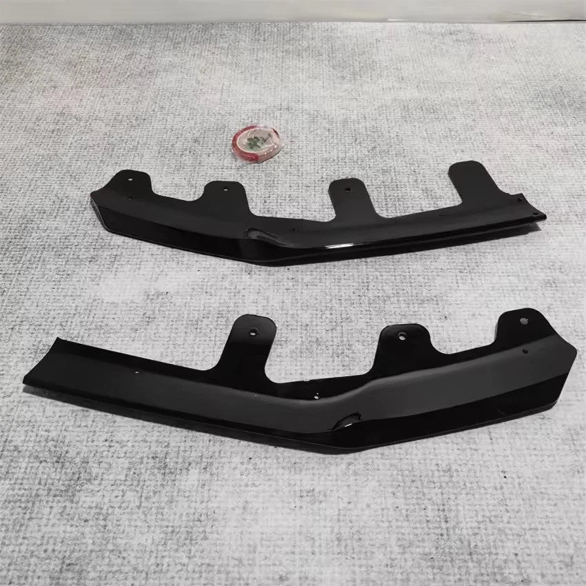 Front Bumper Spoiler Lip Kit Black ABS for BMW X1 U11 Sports Version 2023–2024