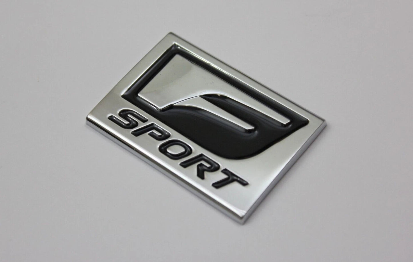 F Sport Silver Badge Emblem Sticker for RX UX NX ED LC LS LX LM RZ LBX CT SUV