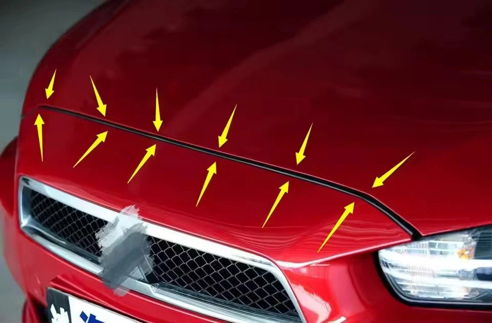 Front Bonnet Hood Weather Strip for Mitsubishi Lancer CJ 2007 - 2017