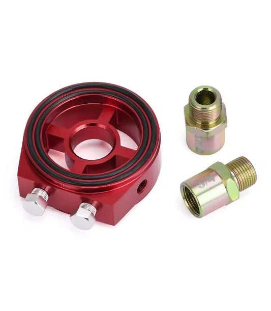 Oil Filter Cooler Sandwich Plate Adapter M20*1.5 & 3/4-16 Universal Oil Adapter