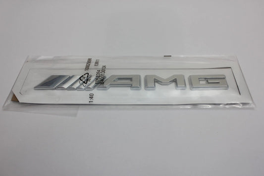 AMG Chrome Silver Badge for Mercedes A43 A45 CLA43 CLA45 C45 C63 E45 E53 E63 S63