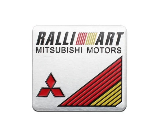 Ralliart Mitsubishi Motors Badge Emblem for Lancer EVO Eclipse ASX GTO FTO MR