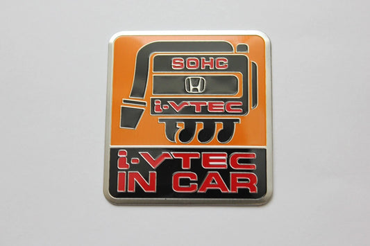 Honda SOHC i-VTEC in Car Badge Decal Honda Integra Civic Accord Jazz HRV CRV