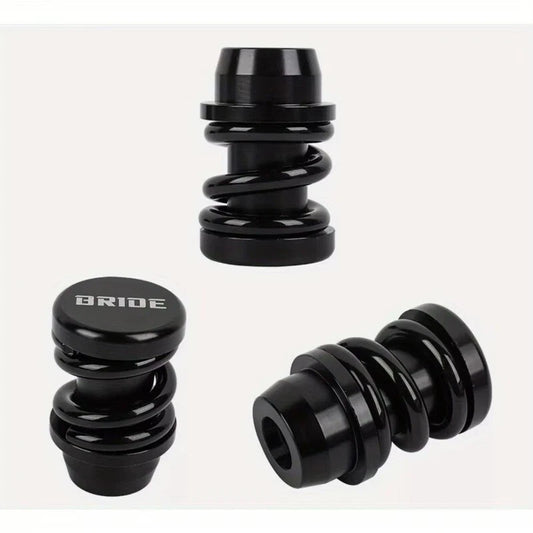 Bride Spring Aluminium Shift Knob Silver Universal Fitment M8 M10 M12 NEW