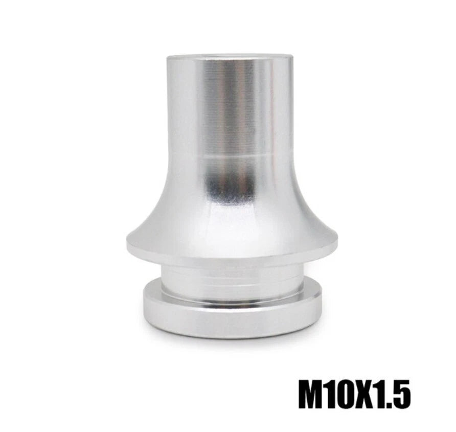 Gear Knob Gaiter Boot Adaptor Attachment Retainer Silver M10x1.5 for Honda Ford
