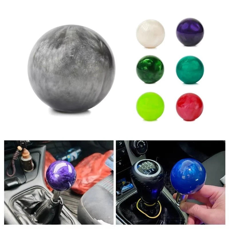 Pearl Marble Design Gear Shift Knob M12x1.25 M8x1.25 M10x1.25 M10x1.5 Universal