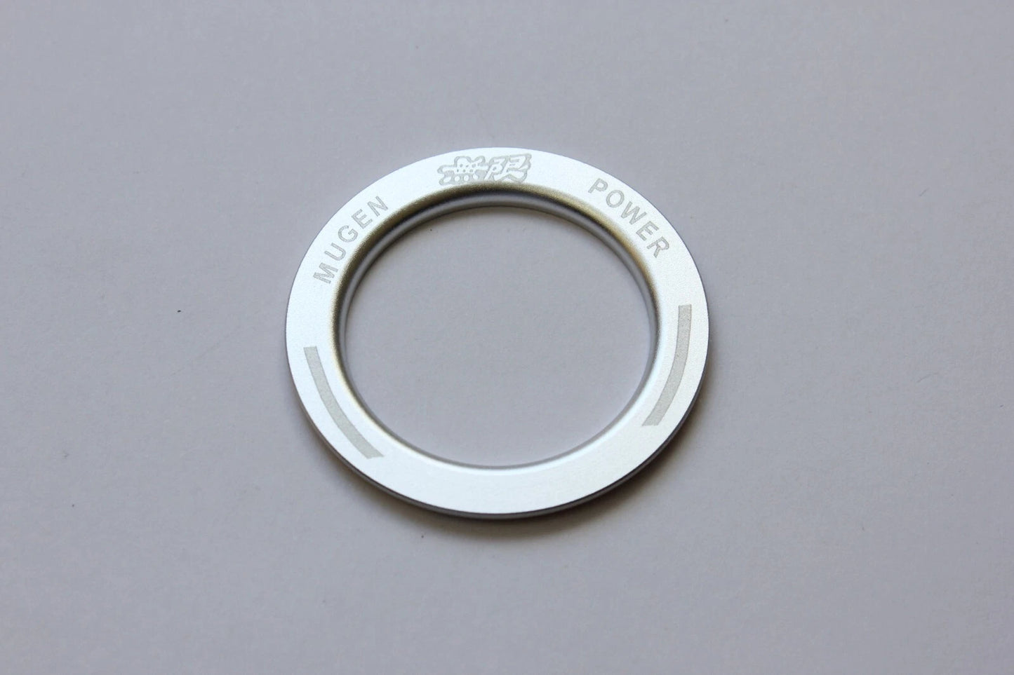 Mugen Power Silver Push Start Stop Button Trim for Honda Civic Accord HRV CRV