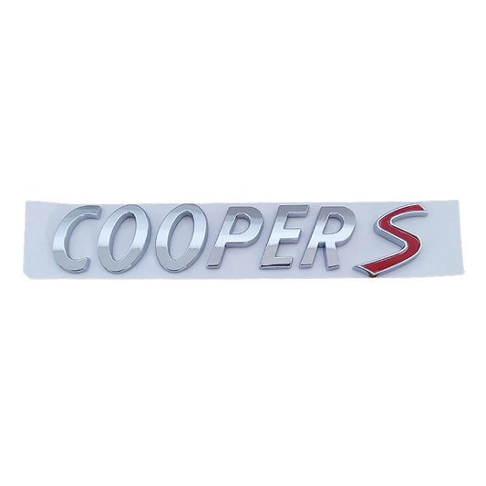 Cooper S Boot Badge Emblem for Mini Countryman Clubman R53 R56 F56 R55 R52 R57