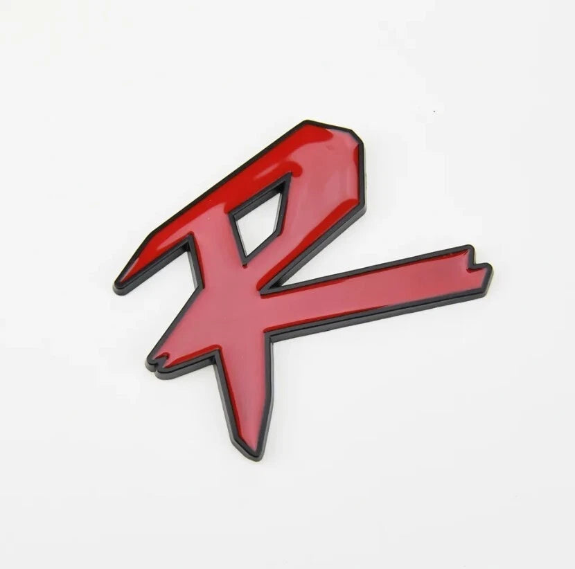 Honda R Boot Badge Emblem for Integra Civic Accord CRV HRV S2000 Jazz NSX ZRV