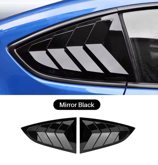 ABS Window Louver Gloss Black Set for Toyota GR86 BRZ 2021 2022 2023 2024