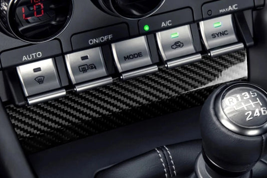 Dash Console Trim Cover Genuine Carbon Fibre fits Toyota GR86 Subaru BRZ 22 23