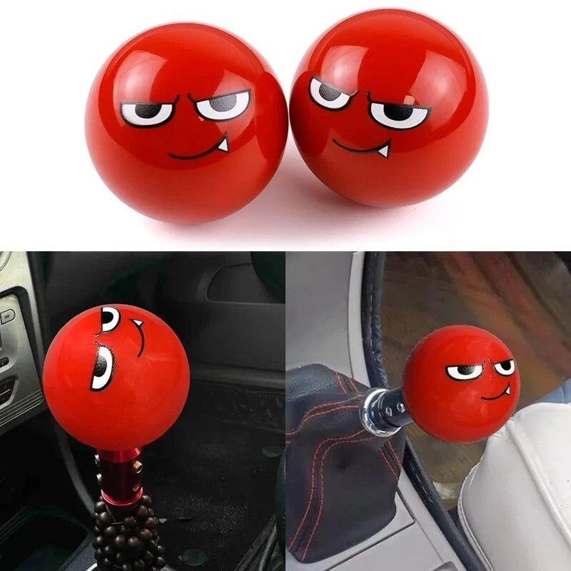 Red Devil Halloween Monster Resin Gear Knob M8x1.25, M10x1.25, M10x1.5 M12x1.25