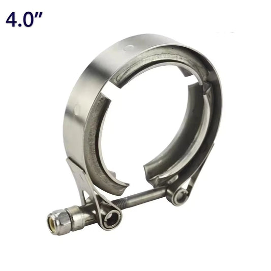 4" SS304 V Band Clamp High-Temperature Exhaust Clamp for Turbo and Performance