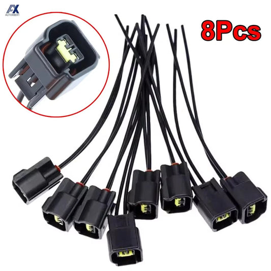 8X Ignition Coil Connector Plug Harness Set for Ford 4.6L 5.4L V8 6.8L V10 NEW