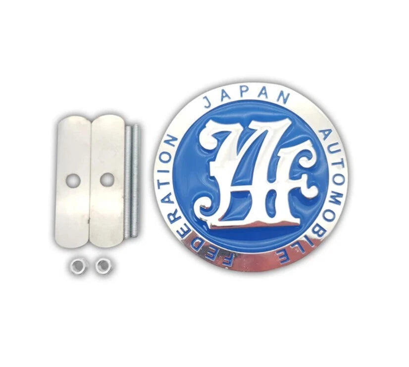 JAF Japan Automobile Federation Grill Badge Emblem for JDM Toyota Nissan Mazda