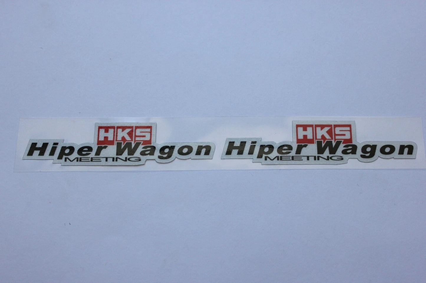 2 HKS Hyper Wagon Sticker Decals for Toyota Mazda Nissan Honda Subaru Mitsubishi