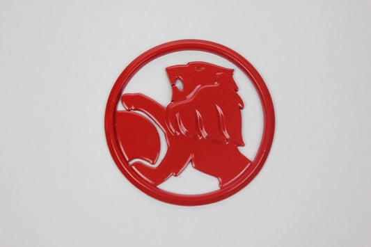 Holden Gloss Red Boot Badge Emblem 69mm for Commodore VY VZ Berlina Calais AU