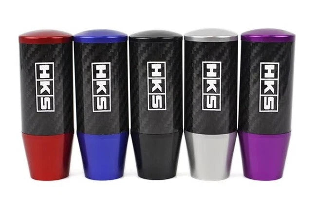 HKS Carbon Fibre Gear Shift Knob NEW JDM M12 M10 & M8 Universal Fitment