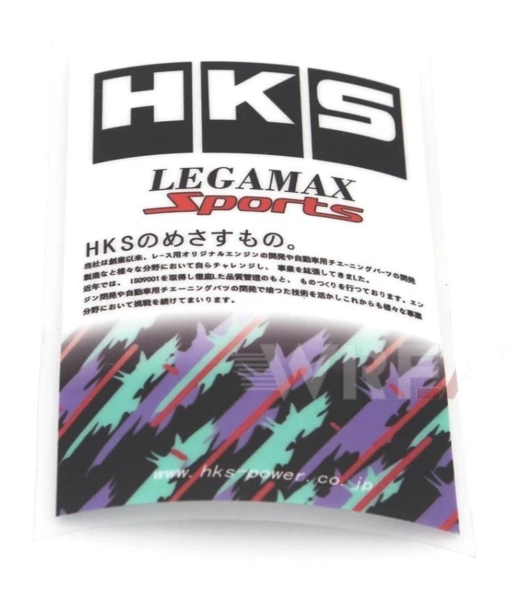 HKS Legamax Sports Japan Decal Sticker for Toyota Honda Subaru Nissan Mitsubishi