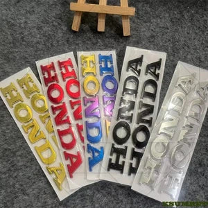 2 x 3D Honda Motorcycle Sticker Car Emblem Logo Decal 150mm x 17mm NEW