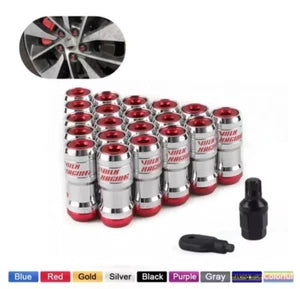 VOLK Racing Heptagon Formula Steel Lock Lug Nuts M12x1.25 M12x1.5 20Pcs Set