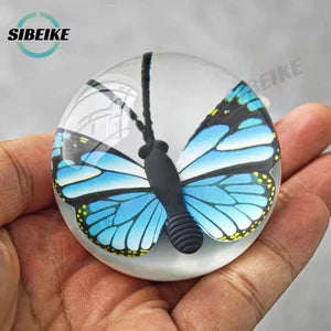 Transparent Butterfly Ball Gear Shift Knob M12x1.25 M10x1.5 M10x1.25 M8x1.25