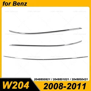 Rear Chrome Bumper Trim for Mercedes-Benz W204 2008–2011 Replacement Bumper Mold