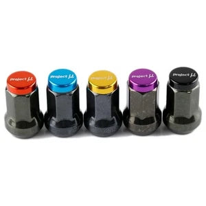 Project Composite Spec Lock Lug Nuts M12x1.25 M12x1.5 20Pcs Set Closed Ended