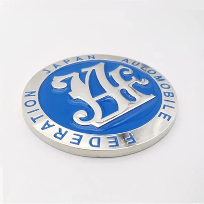 JAF Japan Automobile Federation Grill Badge Emblem for JDM Toyota Nissan Mazda
